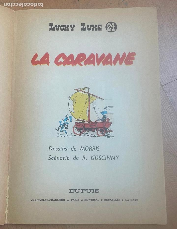 C&oacute;mics: LA CARAVANE Lucky Luke, EN FRANCES - Foto 3