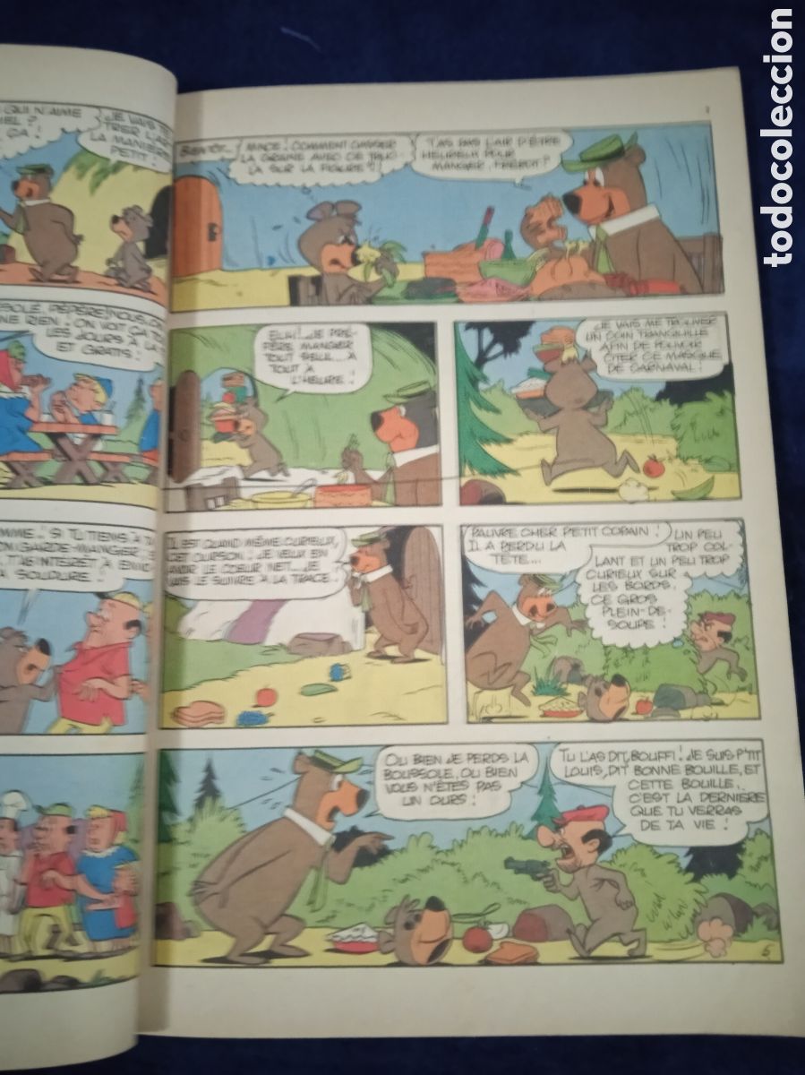 C&oacute;mics: YOGUI NUMERO GEANT N&ordm; 1 - HANNA BARBERA - COMIC EN FRANCES - Foto 2
