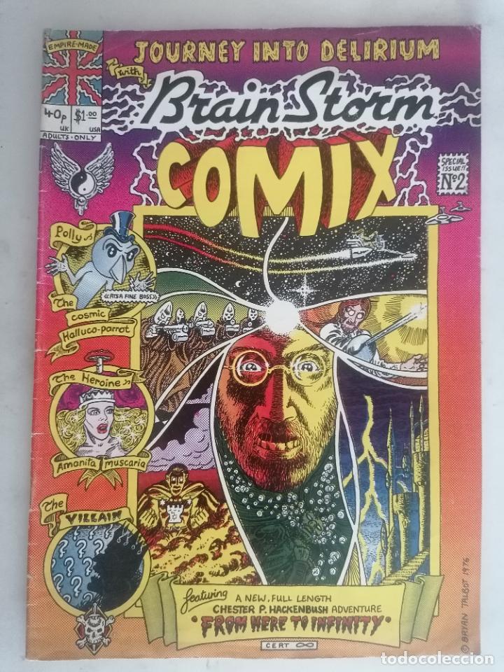 C&oacute;mics: BRAIN STORM COMIX, N&ordm; 2, EDICION INGLESA - Foto 1