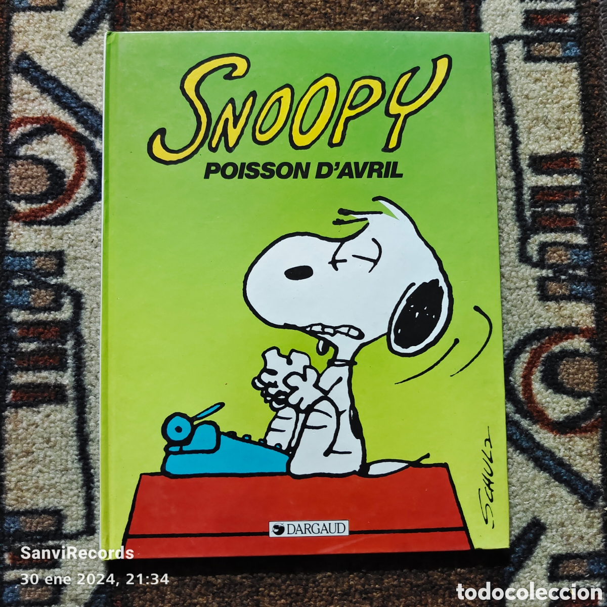 C&oacute;mics: SNOOPY, POISSON DAVRIL (DARGAUD) - Foto 1