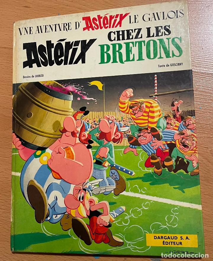 C&oacute;mics: ASTERIX, CHEZ LES BRETONS, Dargaud, 1969 EN FRANCES - Foto 1