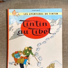 Cómics: TINTIN AU TIBET TINTIN PREMIÈRE ÉDITION FRANÇAISE 1960 CASTERMAN IMPRIMÉE EN BELGIQUE