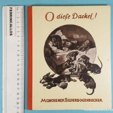 Cómics: O DIESE DACKEL, A. HENGELER Y OTROS, VERLAG BRAUN & SCHNEIDER 1953, COMIC PERROS SALCHICHA