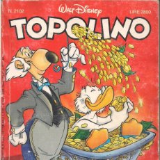 Cómics: TOPOLINO Nº 2102. WALT DISNEY. AÑO 1996. EN ITALIANO