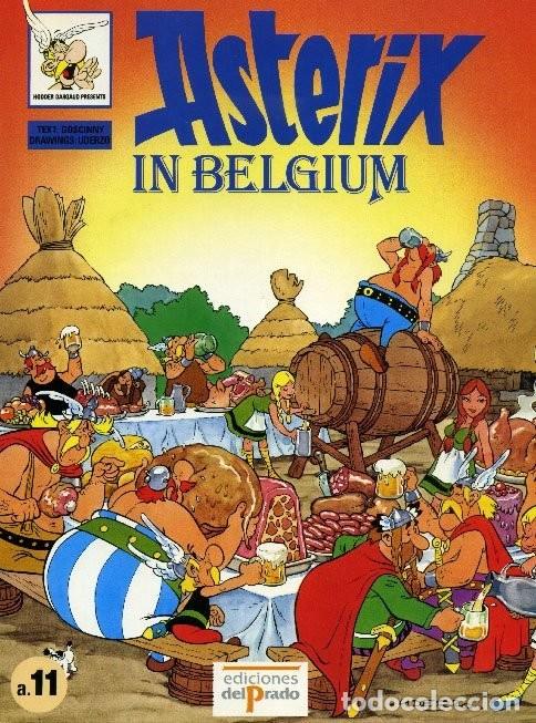 C&oacute;mics: Asterix in Belgium. Ediciones del Prado. - Foto 1