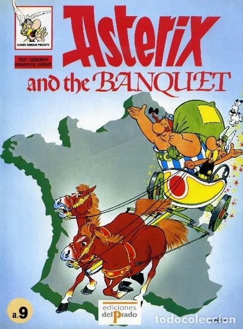 C&oacute;mics: Asterix and the Banquet. Ediciones del Prado. - Foto 1