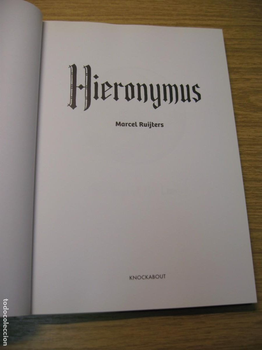 C&oacute;mics: MARCEL RUIJTERS. HIERONYMUS. EDITORIAL KNOCKABOUT 2015. - Foto 5