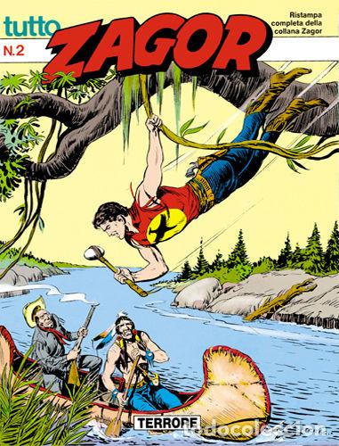 C&oacute;mics: TUTTO ZAGOR # 2-Terrore!-May 1988-Ed.Bonelli - Ed. Bonelli - Foto 1