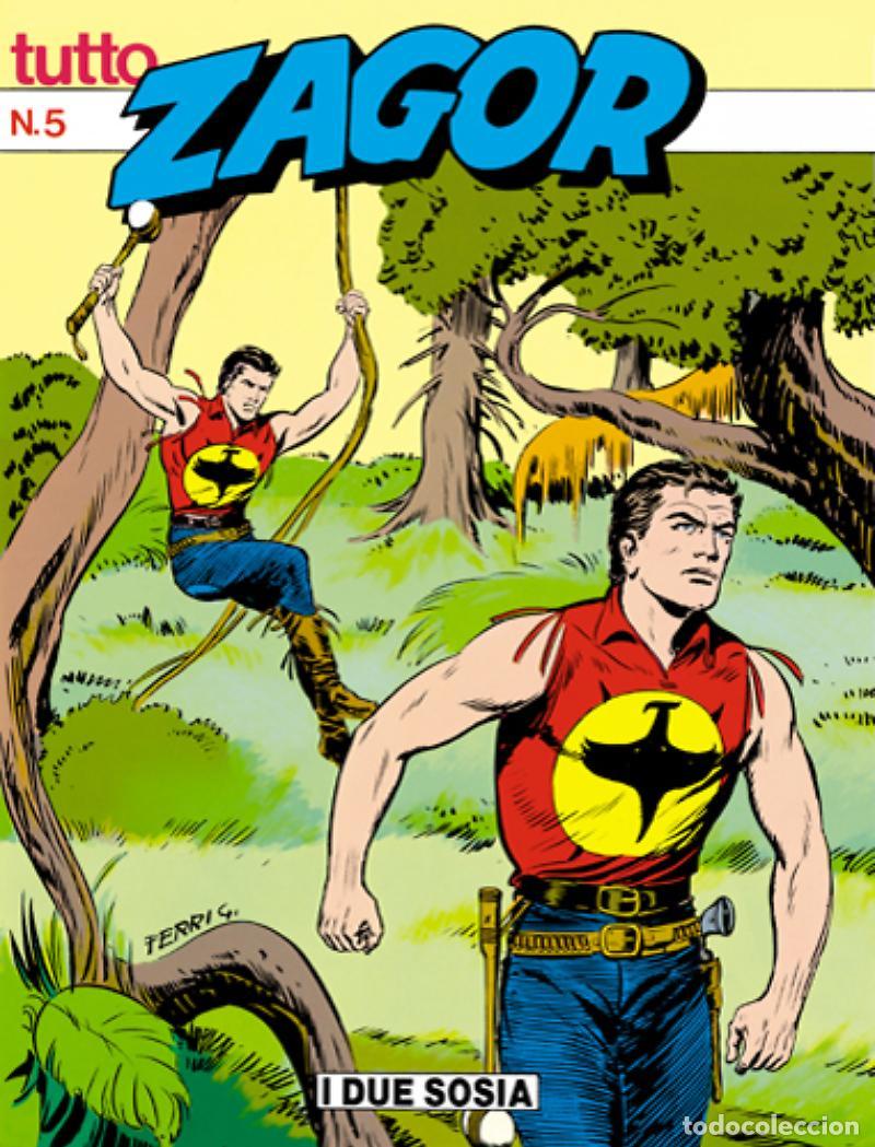 C&oacute;mics: TUTTO ZAGOR # 5-I due sosia-Jun 1988-Ed.Bonelli - Ed. Bonelli - Foto 1