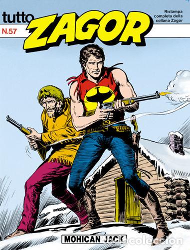 C&oacute;mics: TUTTO ZAGOR # 57-Mohican Jack-Aug 1990-Ed.Bonelli - Ed. Bonelli - Foto 1