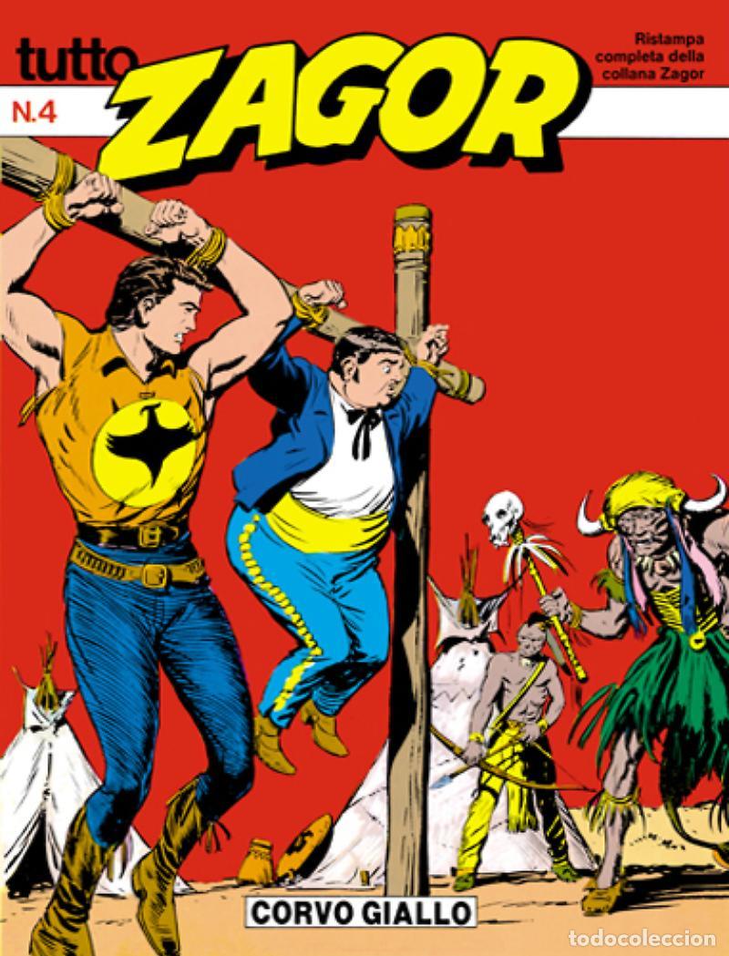 C&oacute;mics: TUTTO ZAGOR # 4-Corvo Giallo-Jun 1988-Ed.Bonelli - Ed. Bonelli - Foto 1