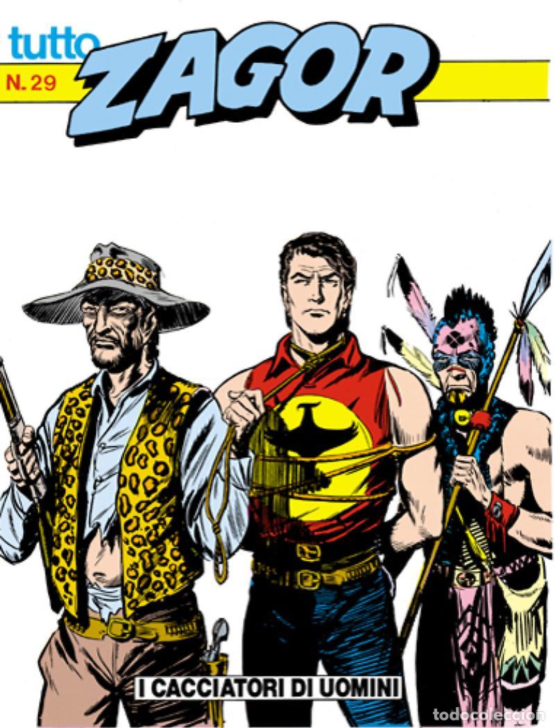 C&oacute;mics: TUTTO ZAGOR # 29-I cacciatori di uomini-Jun 1989-Ed.Bonelli - Ed. Bonelli - Foto 1