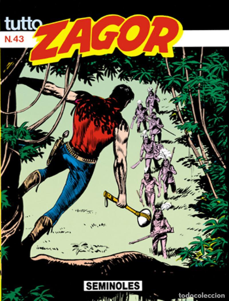 C&oacute;mics: TUTTO ZAGOR # 43-Seminoles-Jan 1990-Ed.Bonelli - Ed. Bonelli - Foto 1