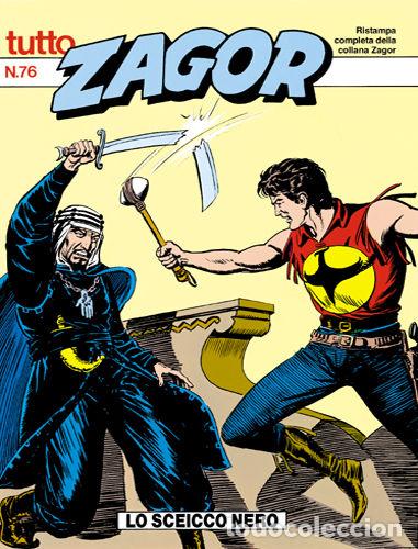 C&oacute;mics: TUTTO ZAGOR # 76-Lo Sceicco Nero-Jun 1991-Ed.Bonelli - Ed. Bonelli - Foto 1