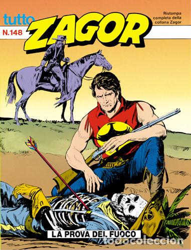 C&oacute;mics: TUTTO ZAGOR # 148-La prova del fuoco-Jun 1994-Ed.Bonelli - Ed. Bonelli - Foto 1