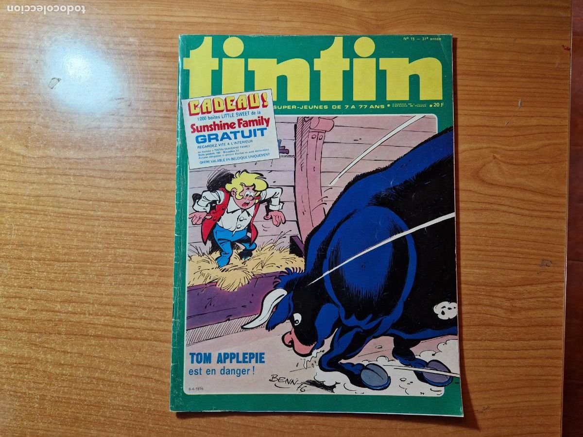 C&oacute;mics: TINTIN N&ordm; 15 EN FRANCES - Foto 1