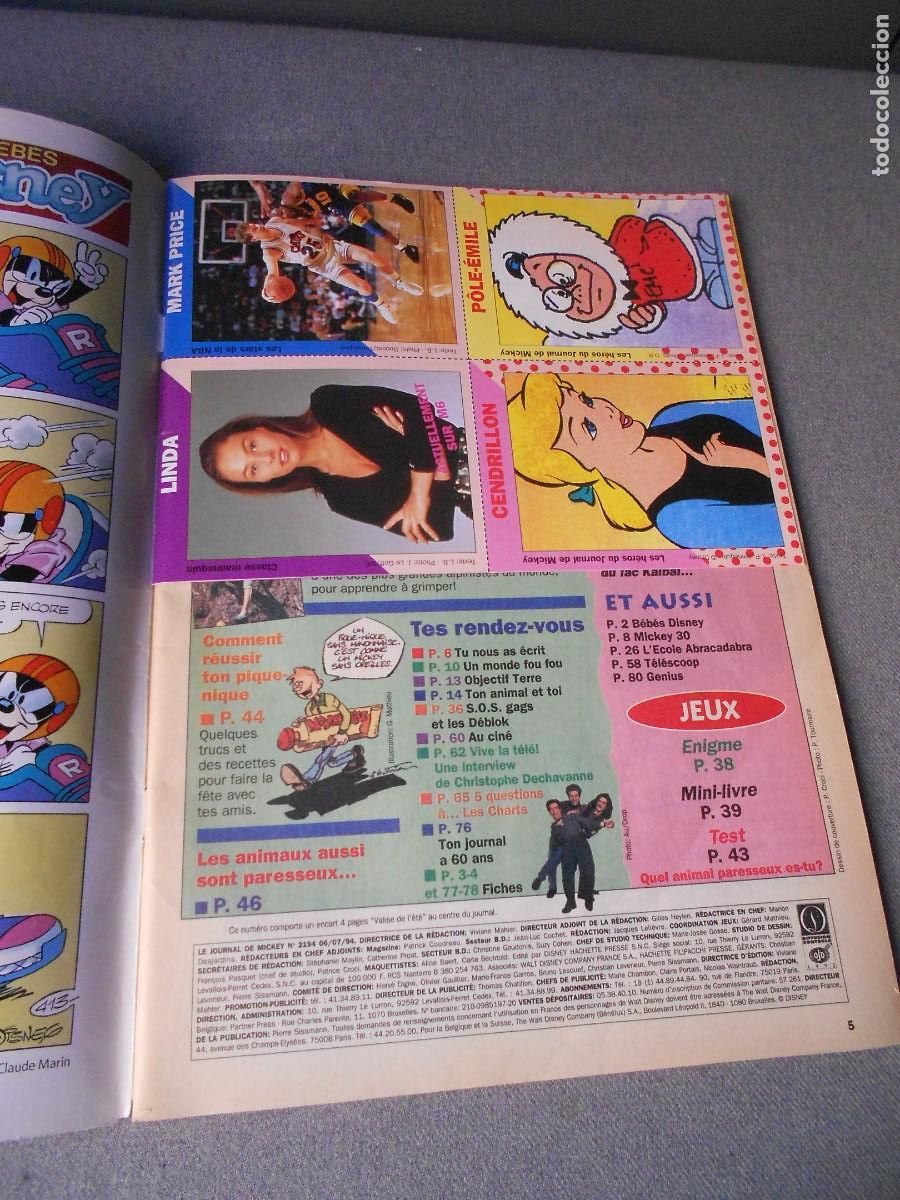C&oacute;mics: LE JOURNAL DE MICKEY. Special vacances - Foto 2