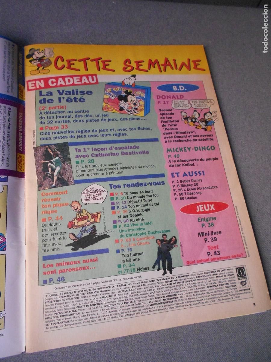 C&oacute;mics: LE JOURNAL DE MICKEY. Special vacances - Foto 3