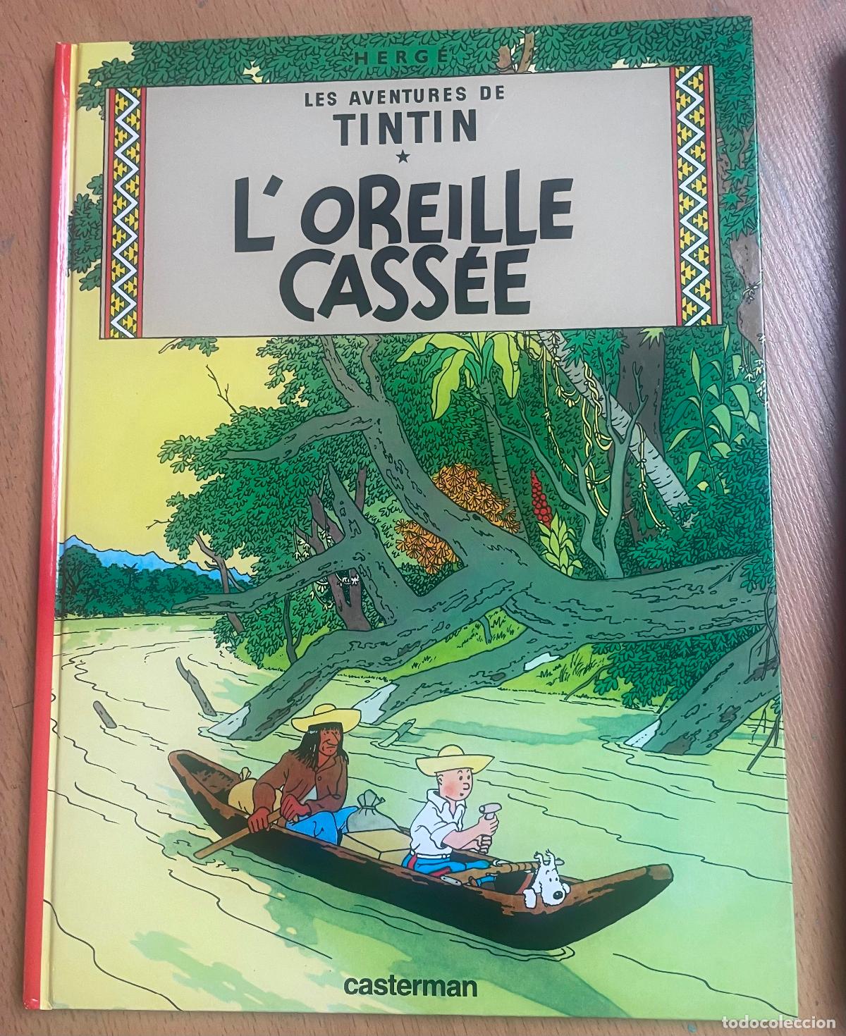 C&oacute;mics: L&acute;ORELLE CASSEE Tintin Casterman - Foto 1