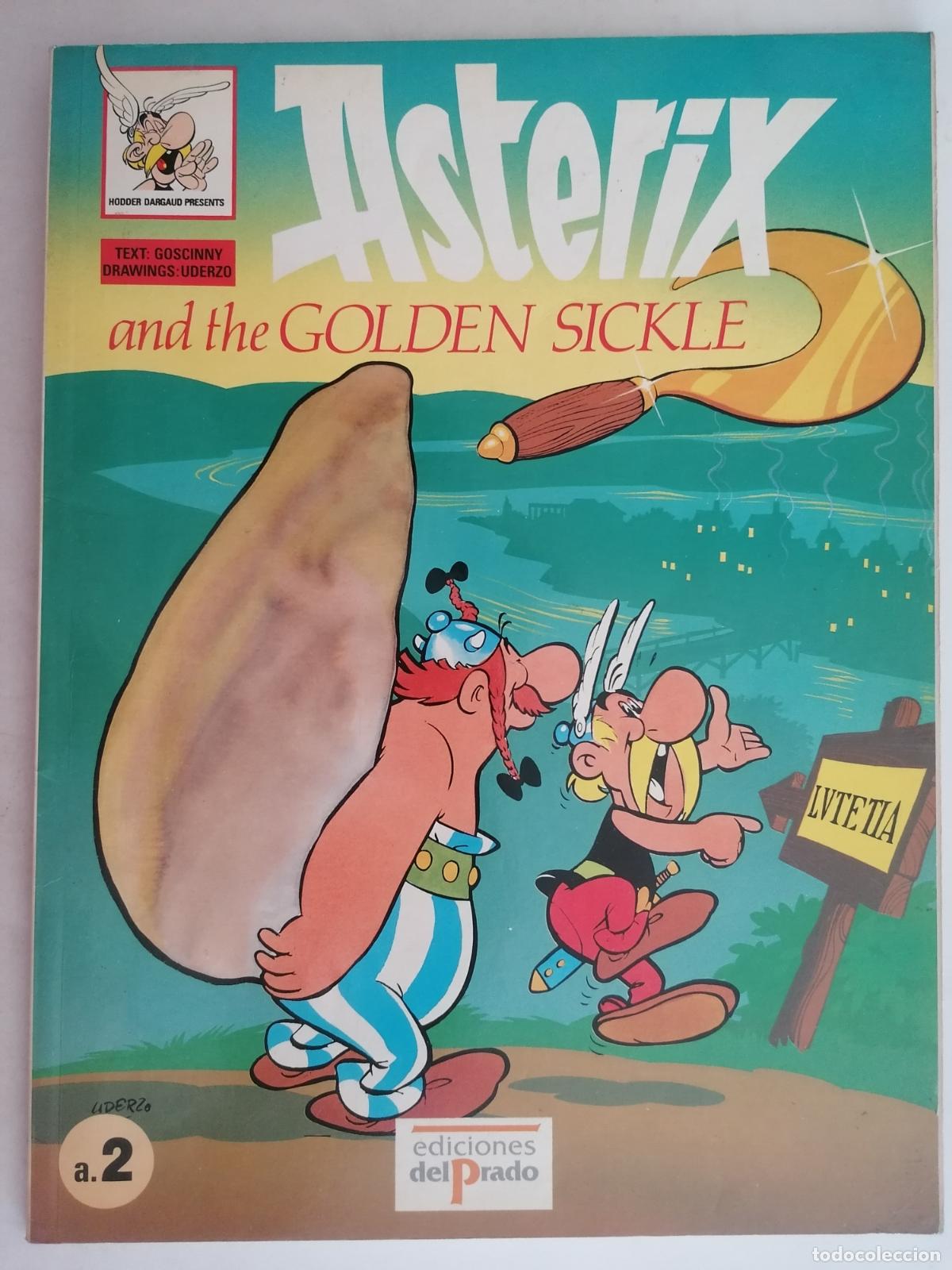 C&oacute;mics: ASTERIX AND THE GOLDEN SICKLE, EDICIONES DEL PRADO - Foto 1