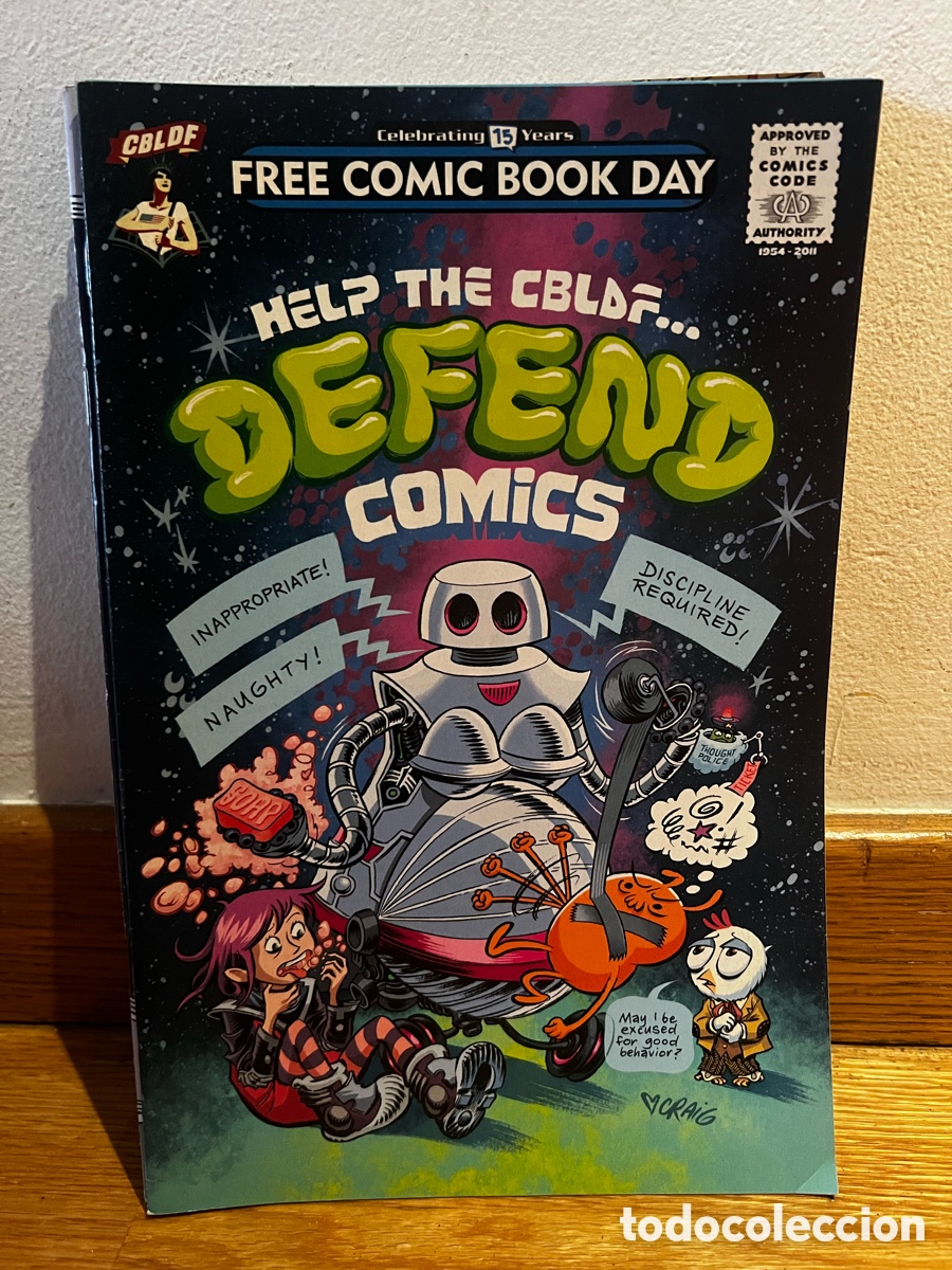 C&oacute;mics: Help the Cbldf&hellip; defend comics Free comic book day - Foto 1
