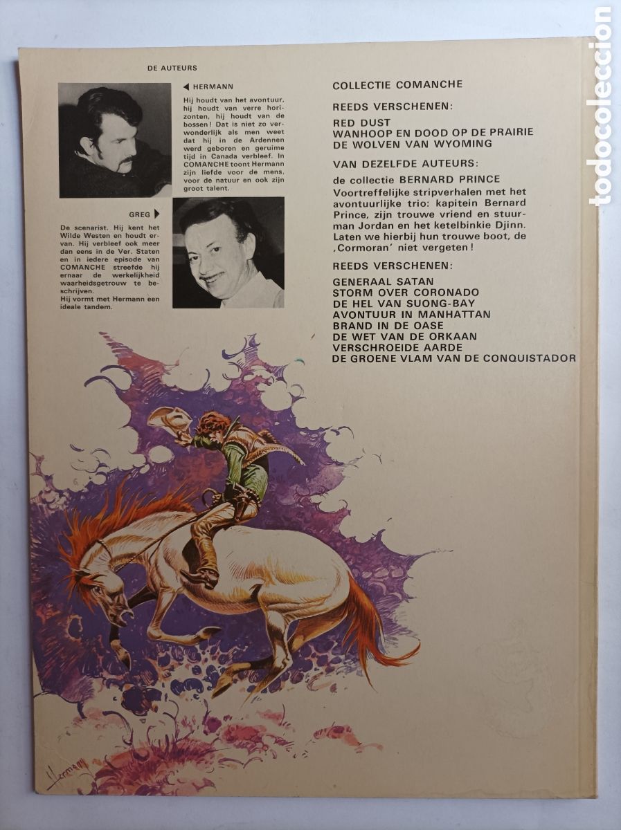 C&oacute;mics: COMANCHE. HERMANN & GREG. ALEMAN. - Foto 2