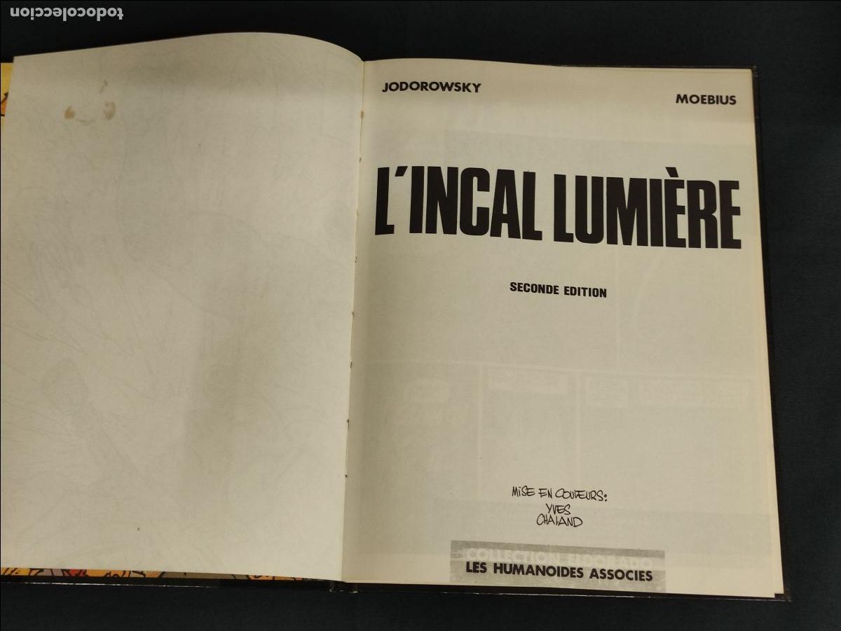 C&oacute;mics: LINCAL LUMIERE - JODOROWSKY - MOEBIUS - EN FRANCES - - Foto 3