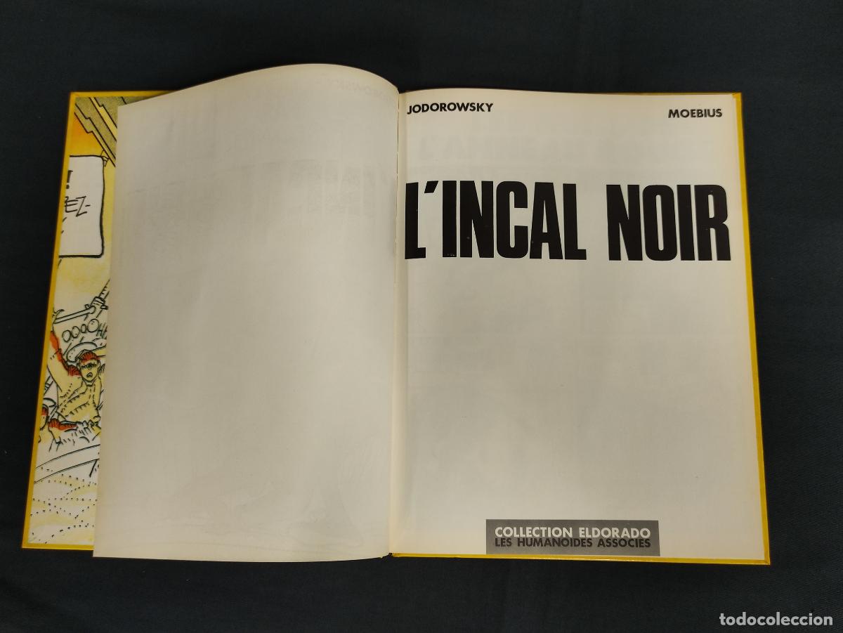 C&oacute;mics: LINCAL NOIRE - JODOROWSKY - MOEBIUS - EN FRANCES - - Foto 3