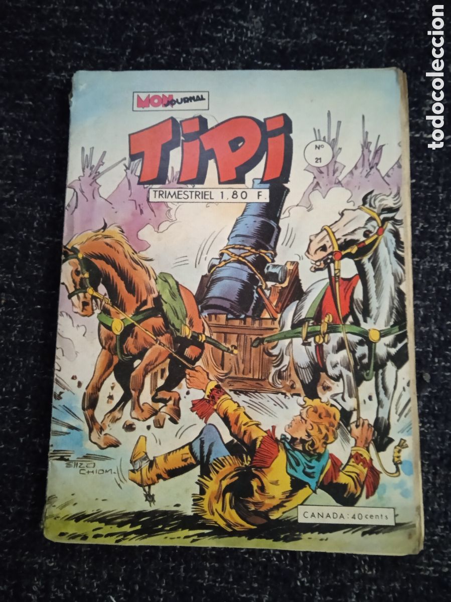 C&oacute;mics: MON JOURNAL - TIPI - COMIC EN FRANCES A&Ntilde;O 1972 - 162 PAGINAS - Foto 1