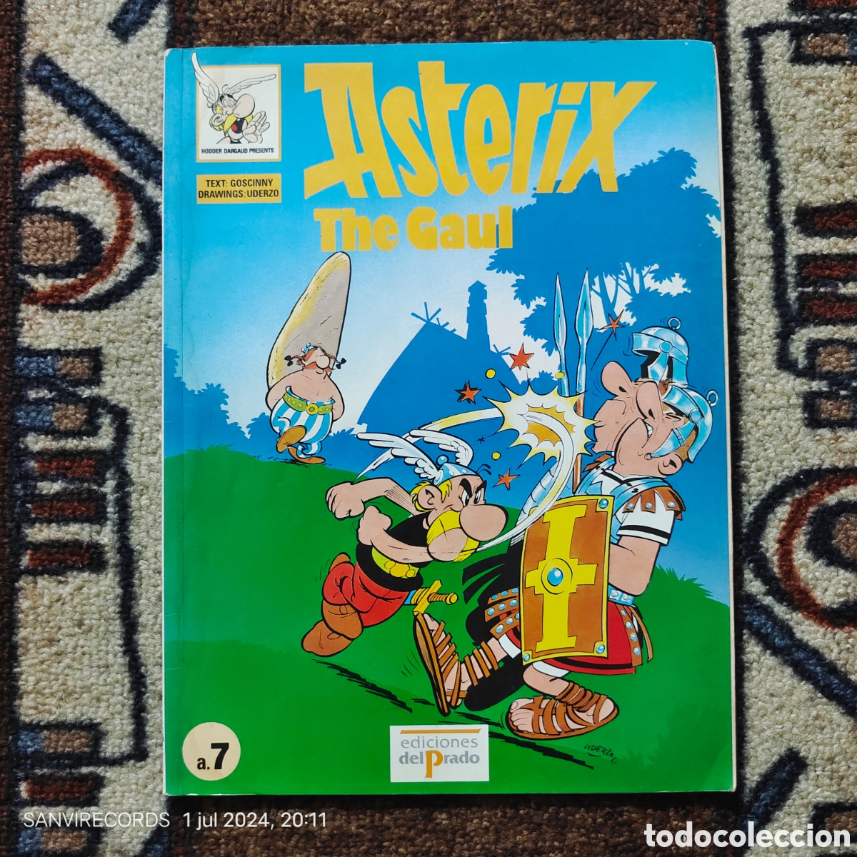 C&oacute;mics: ASTERIX THE GAUL (STUDY COMICS) (EDICIONES DEL PRADO) - Foto 1