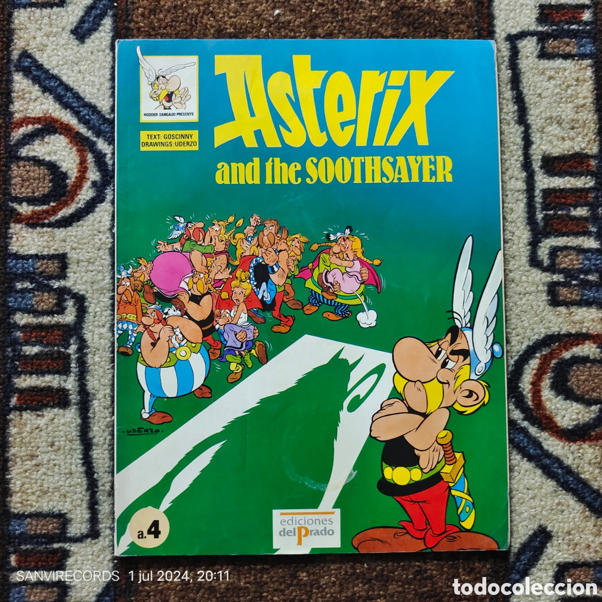 C&oacute;mics: ASTERIX AND THE SOOTHSAYER (STUDY COMICS) (EDICIONES DEL PRADO) - Foto 1