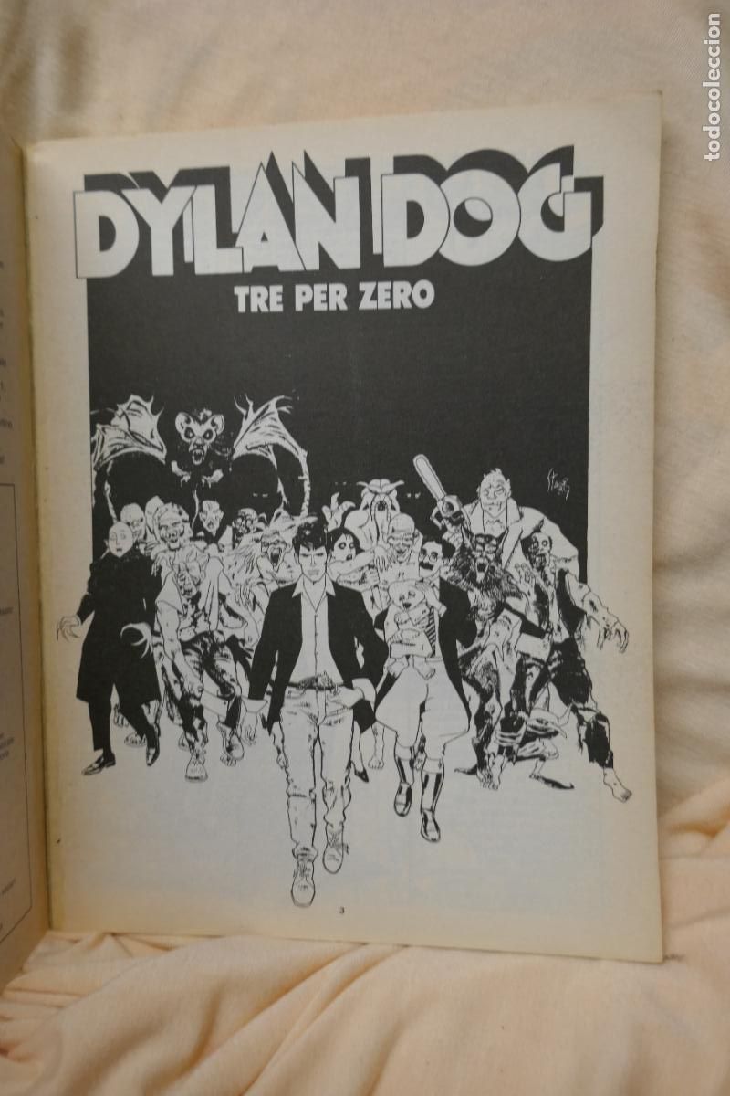 C&oacute;mics: DYLAN DOG - TRE PER ZERO (COMIC EN ITALIANO) - Foto 4