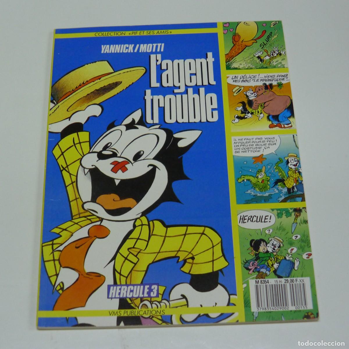 C&oacute;mics: BD YANNICK / MOTTI / HERCULE 3 / LAGENT TROUBLE // Frances - Foto 1