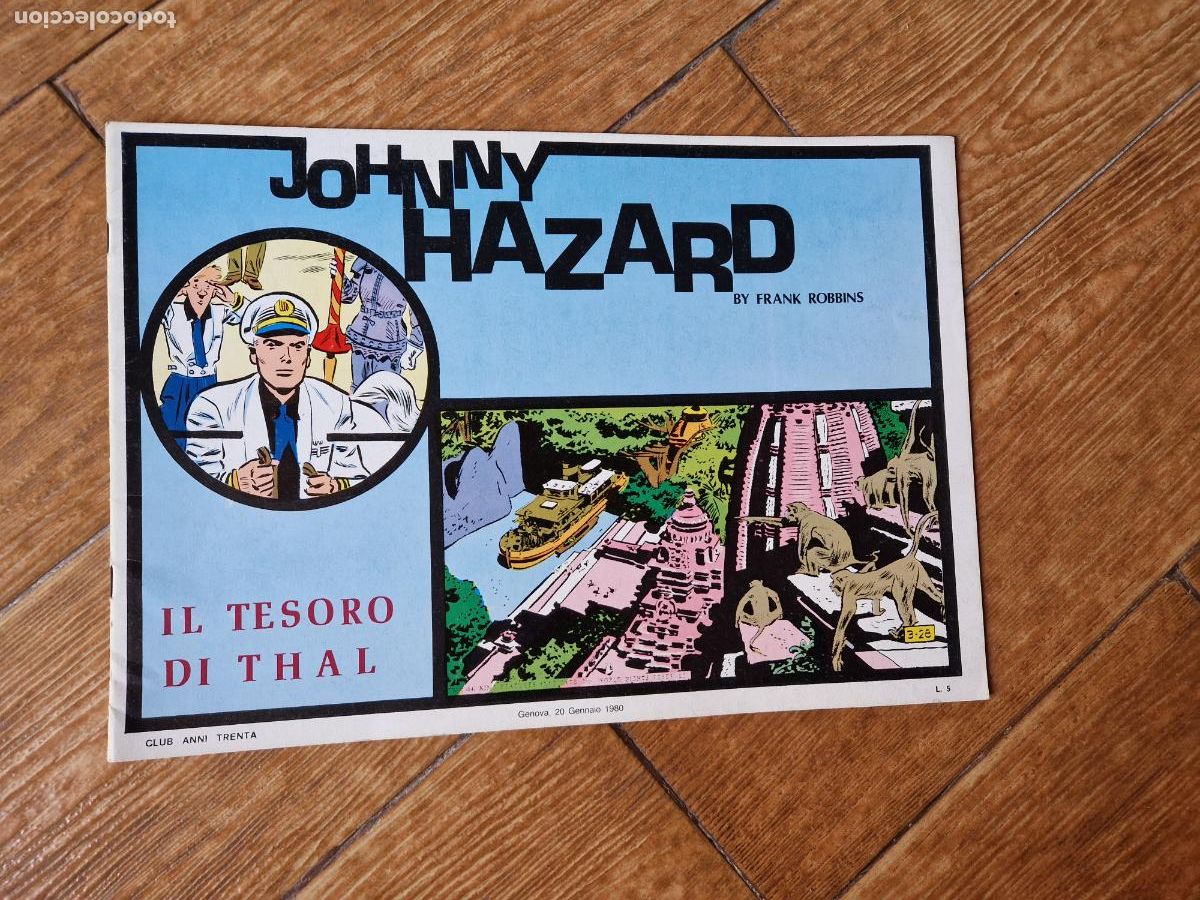 C&oacute;mics: JOHNNY HAZARD EN ITALIANO 1980 - Foto 1