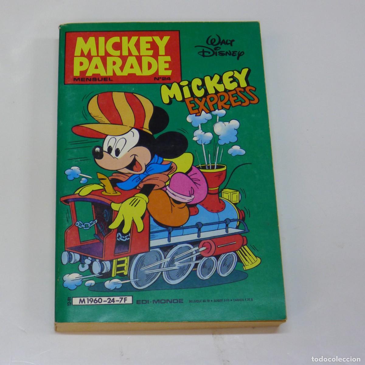 C&oacute;mics: Mickey parade 24 - Mickey express - D&eacute;cembre 1981 // Frances - Foto 1