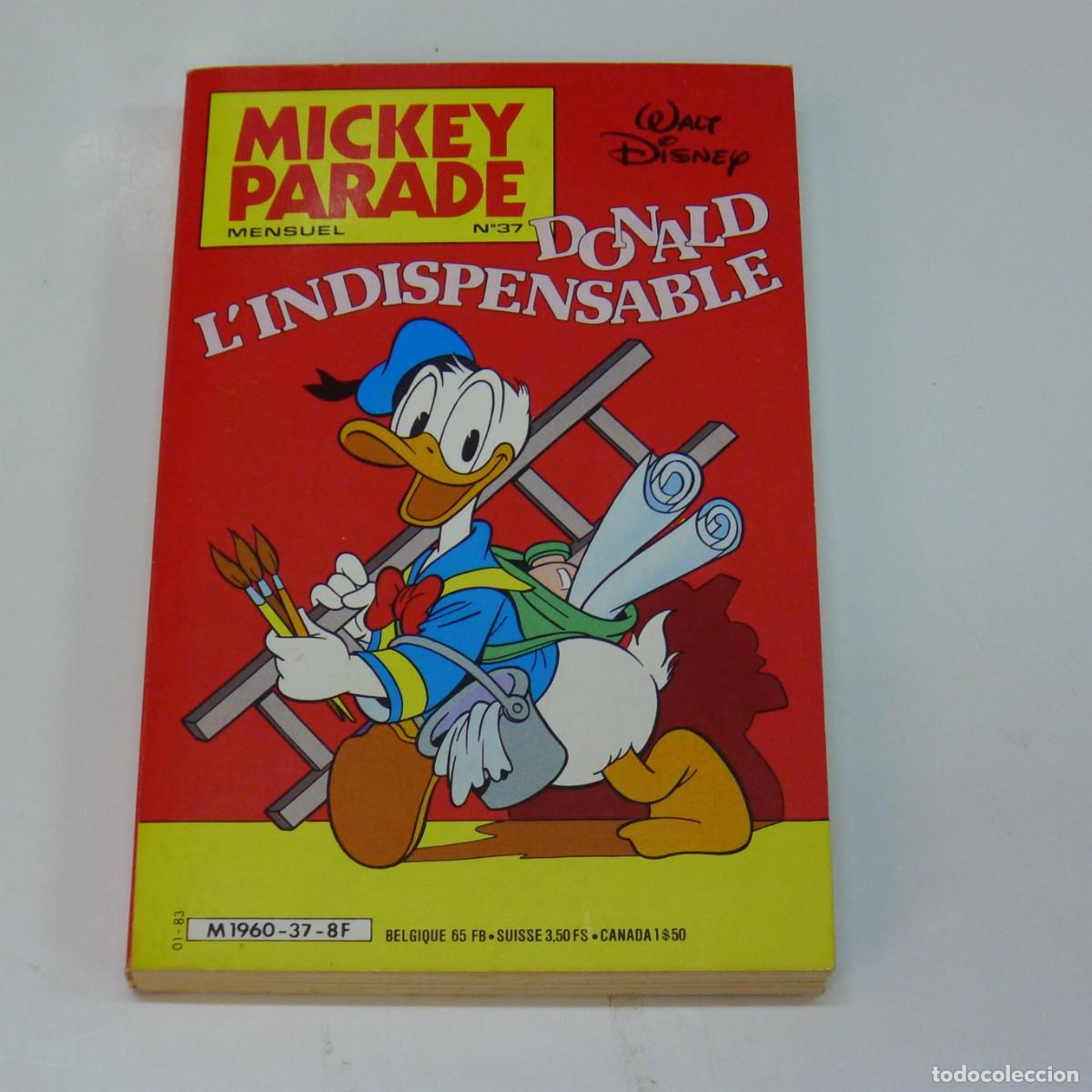 C&oacute;mics: Mickey parade 37 - Donald lindispensable - Janvier 1983 // Frances - Foto 1