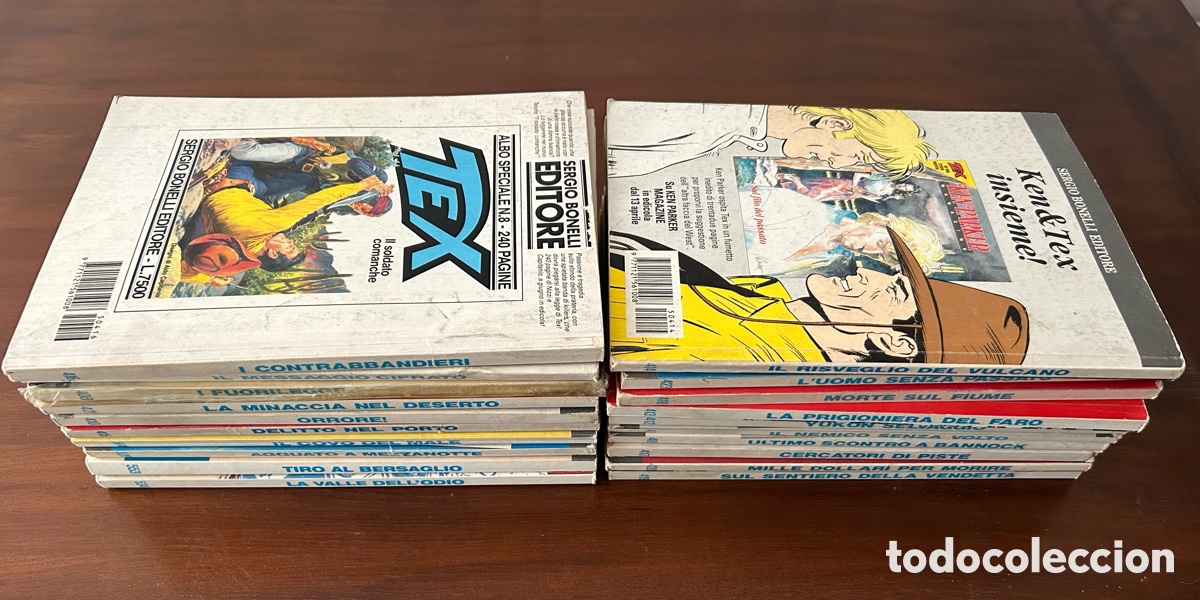 C&oacute;mics: TEX. LOTE 20 C&Oacute;MICS EN ITALIANO. SERGIO BONELLI - Foto 22
