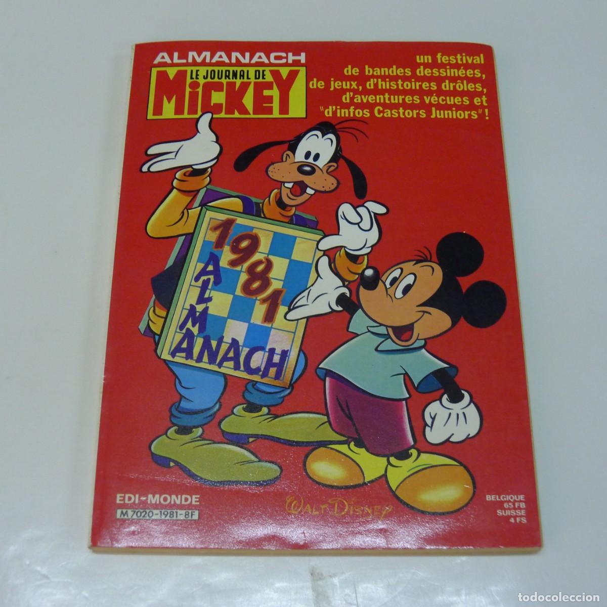 C&oacute;mics: Almanach du journal de Mickey N&deg; 1981 // Frances - Foto 1