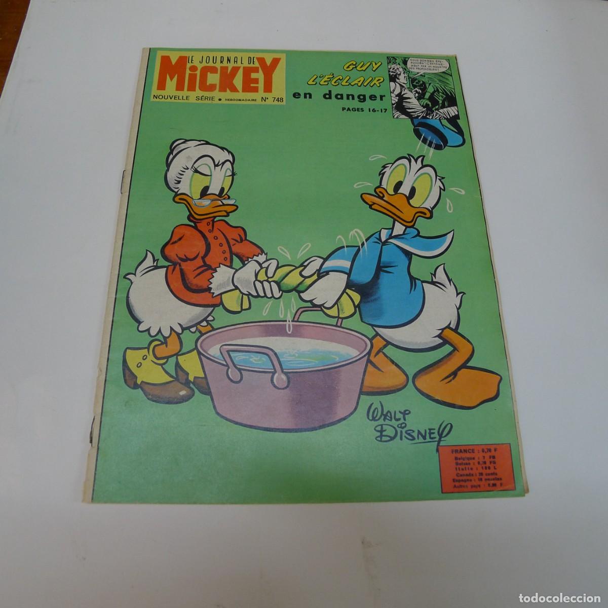 C&oacute;mics: le journal de mickey N&deg; 748 : guy l&eacute;clair en danger // Frances - Foto 1