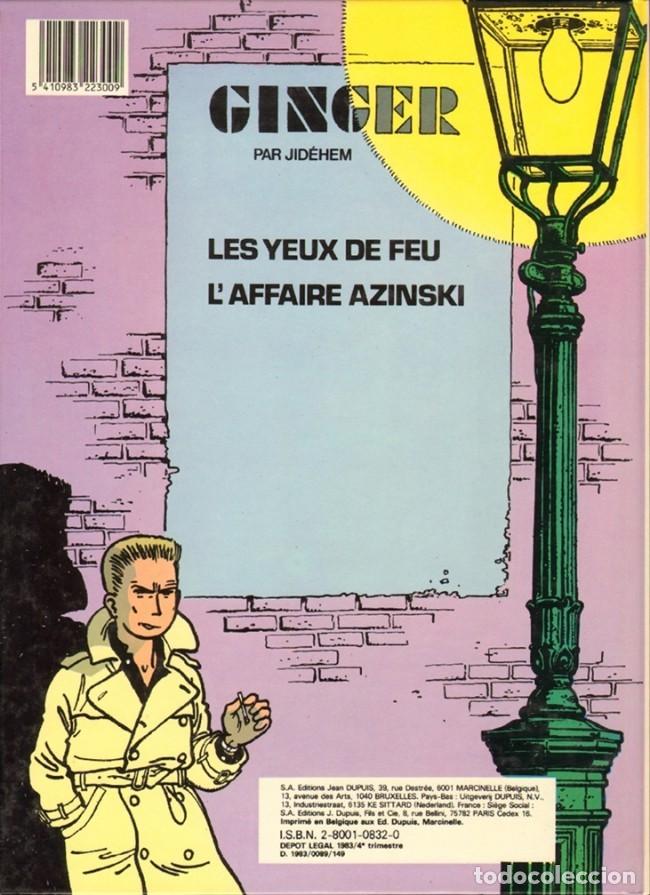 C&oacute;mics: GINGER 1: Les yeux de feu - Jid&eacute;hem - Foto 2