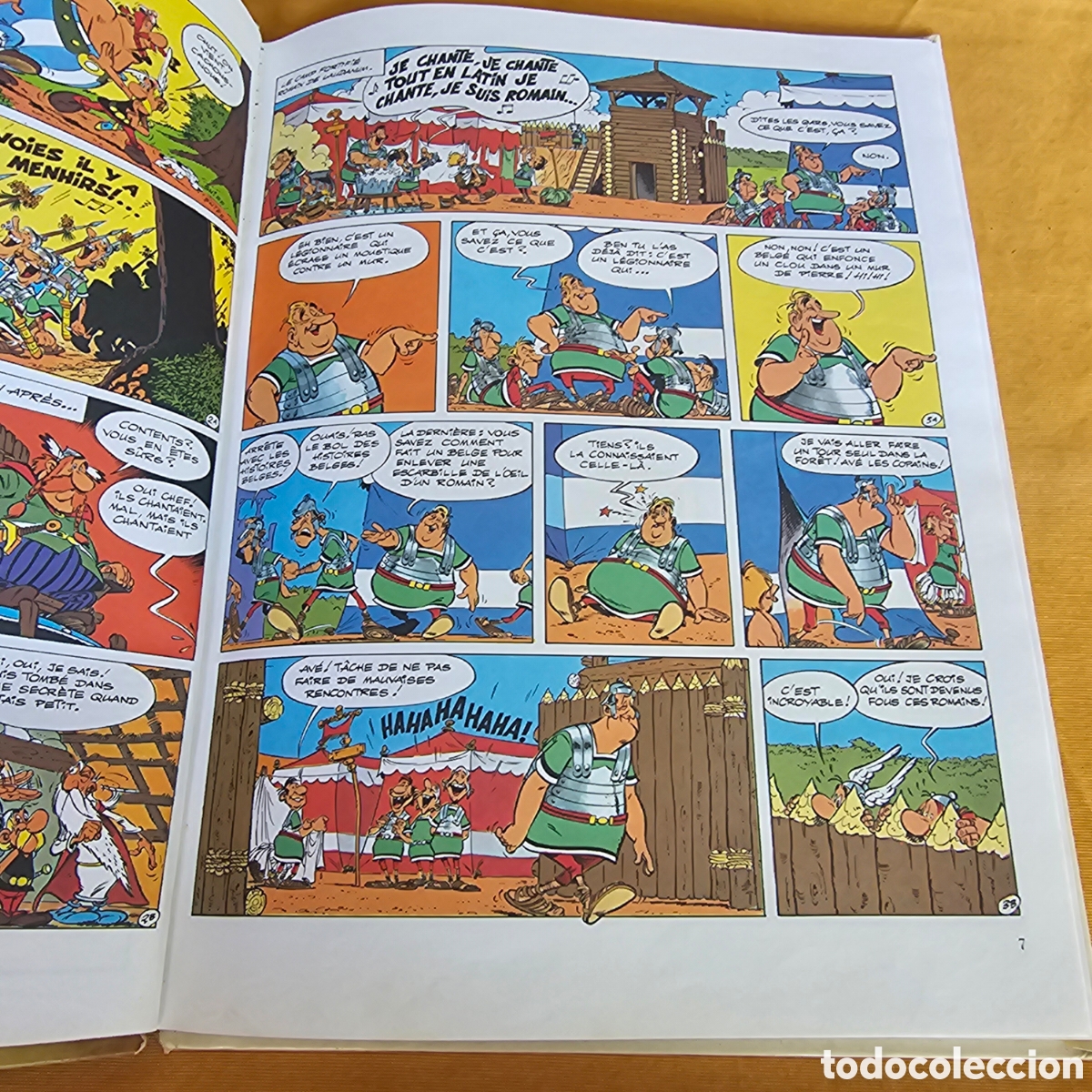 C&oacute;mics: ASTERIX,CHEZ LES BELGES. En Frances - Foto 3