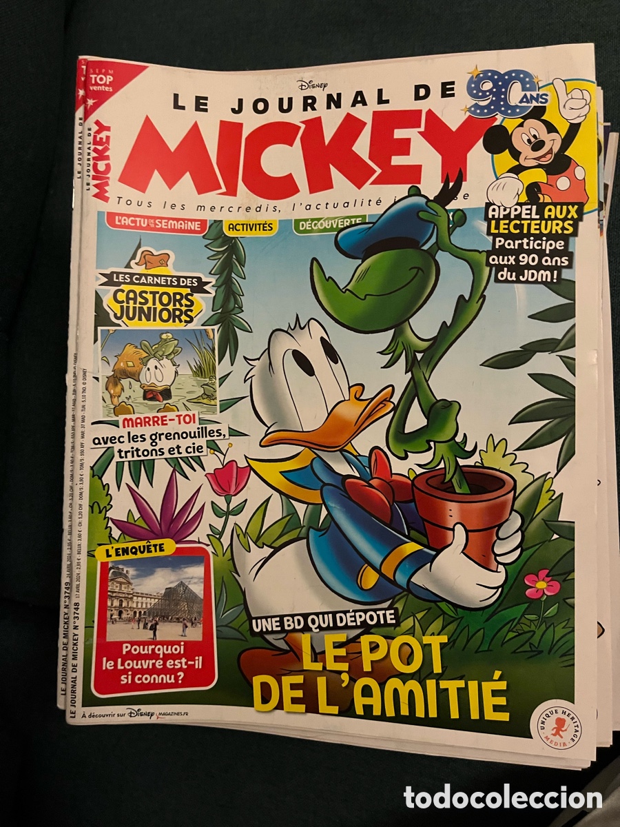 C&oacute;mics: Comic6 Le journal de Mickey Mouse (Disney) 3748 - Foto 1
