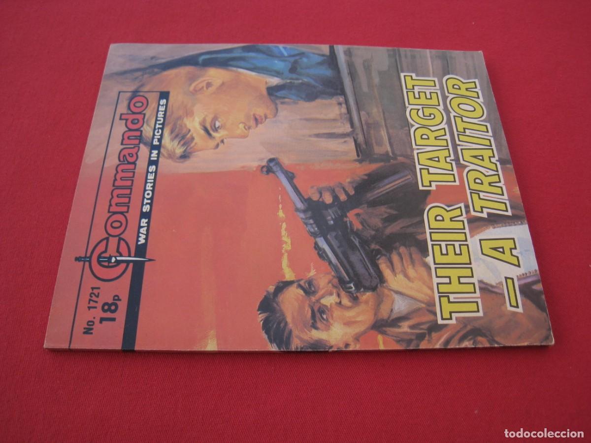 C&oacute;mics: COMMANDO - N&ordm; 1721 - THEIR TARGET A TRAITOR - D.C. THOMSON & CO, LTD 1983 - EN INGLES. - Foto 3
