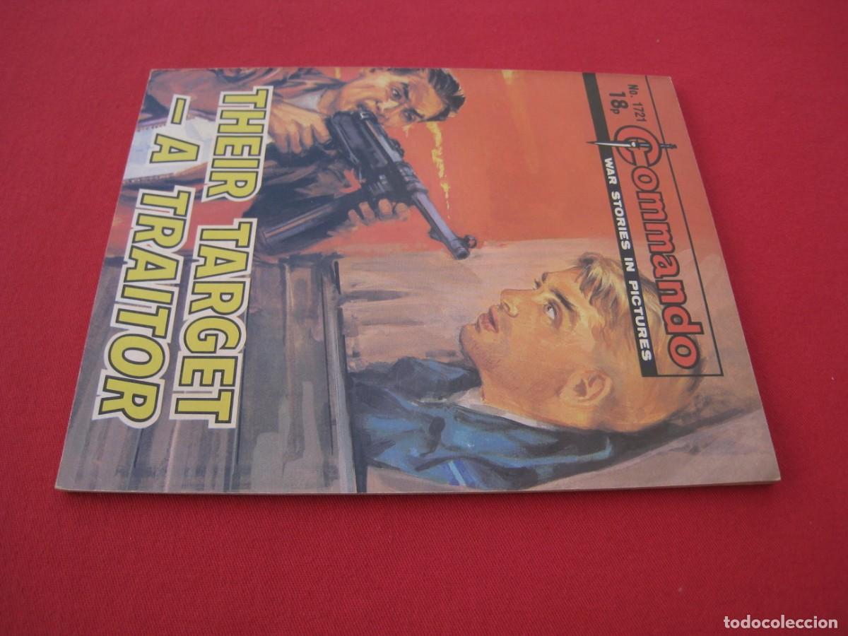 C&oacute;mics: COMMANDO - N&ordm; 1721 - THEIR TARGET A TRAITOR - D.C. THOMSON & CO, LTD 1983 - EN INGLES. - Foto 5