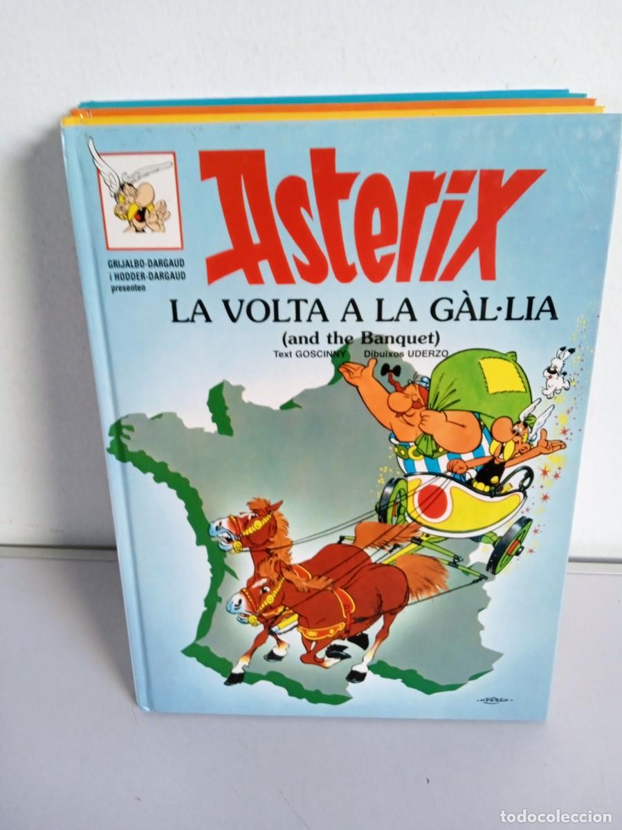 C&oacute;mics: ASTERIX Catal&agrave; / Angl&egrave;s 5 Tomos - Foto 1