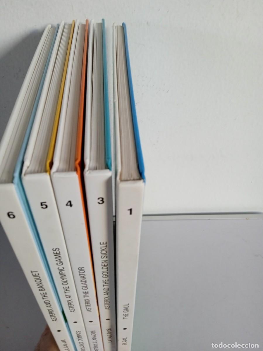 C&oacute;mics: ASTERIX Catal&agrave; / Angl&egrave;s 5 Tomos - Foto 3