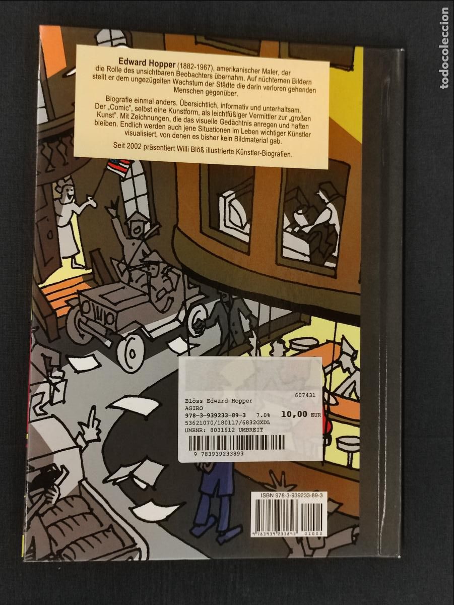 C&oacute;mics: COMIC - BIOGRAFIE - EDWARD HOPPER - TEXTOS EN ALEMAN - - Foto 2