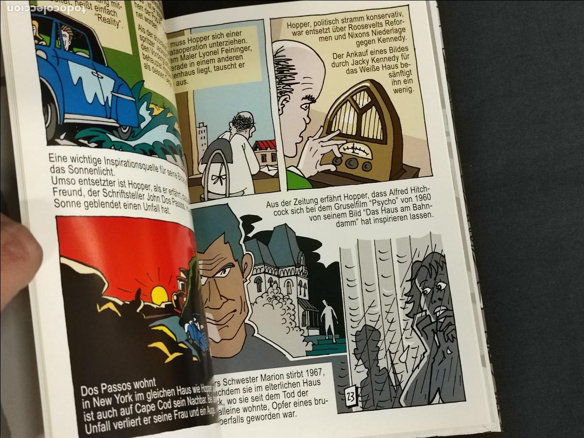 C&oacute;mics: COMIC - BIOGRAFIE - EDWARD HOPPER - TEXTOS EN ALEMAN - - Foto 3