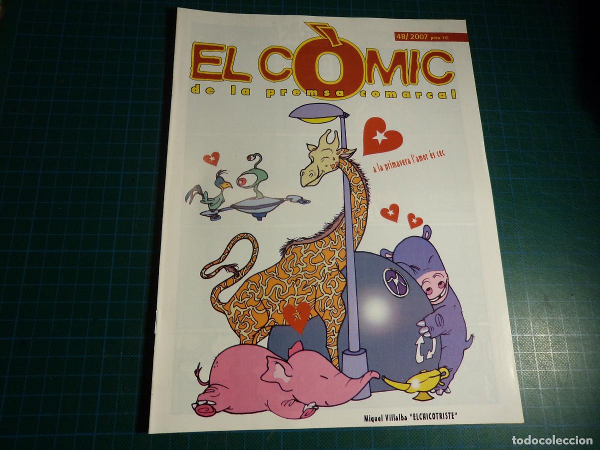 C&oacute;mics: El comic de la premsa comarcal. N&ordm; 48. Fundacio catalana de premsa. - Foto 1