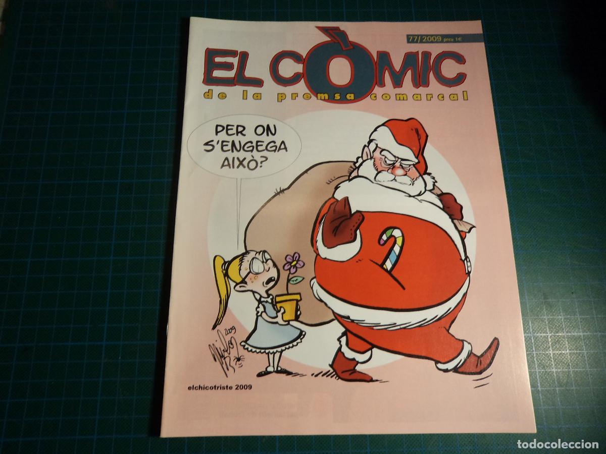C&oacute;mics: El comic de la premsa comarcal. N&ordm; 77. Fundacio catalana de premsa. - Foto 1